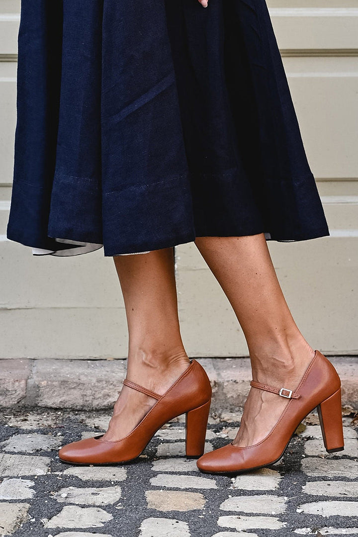 Bravina | Tägliche Sandalen mit kleinem Absatz