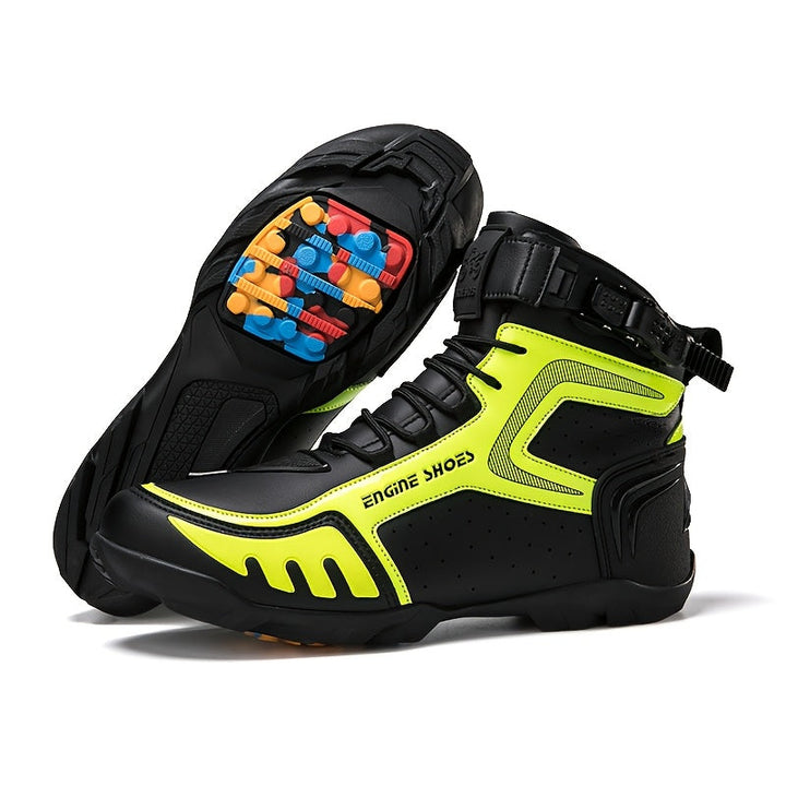 Bottes de moto haut de gamme pour hommes