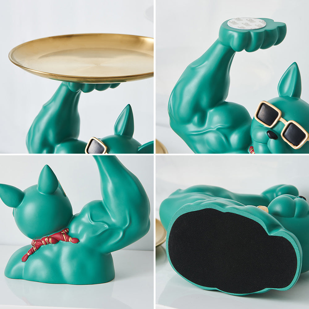 Muscular French Bulldog Süßigkeitenteller