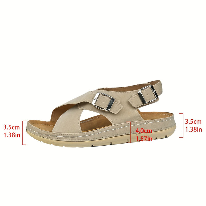 Liora™ Criss-Cross Komfortsandalen