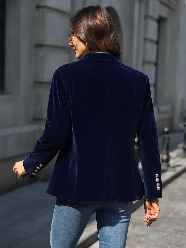 JULISSE | BLAZER ÉLÉGANT EN VELOURS 