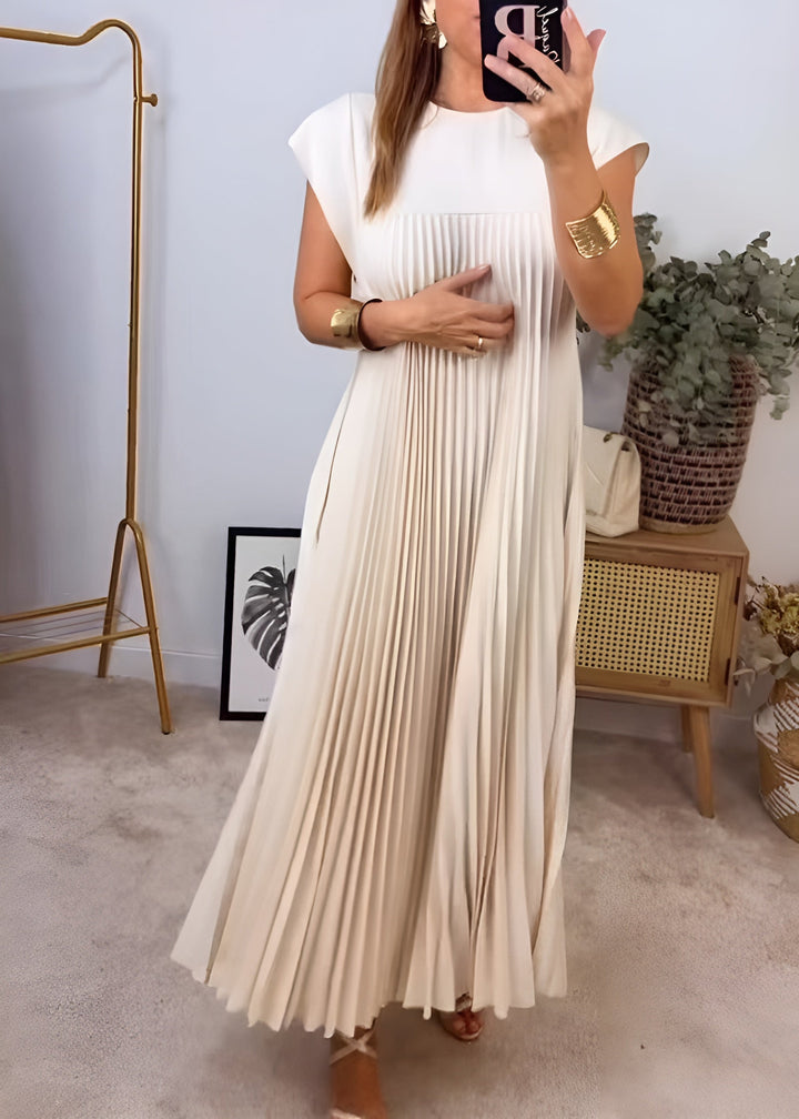 Simone | Leichte und raffinierte Plisseekleid