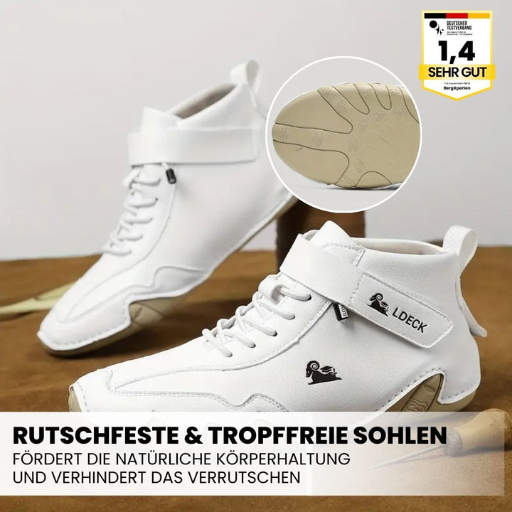 Alpaga - chaussure pieds nus en cuir ergonomique, imperméable et antidouleur
