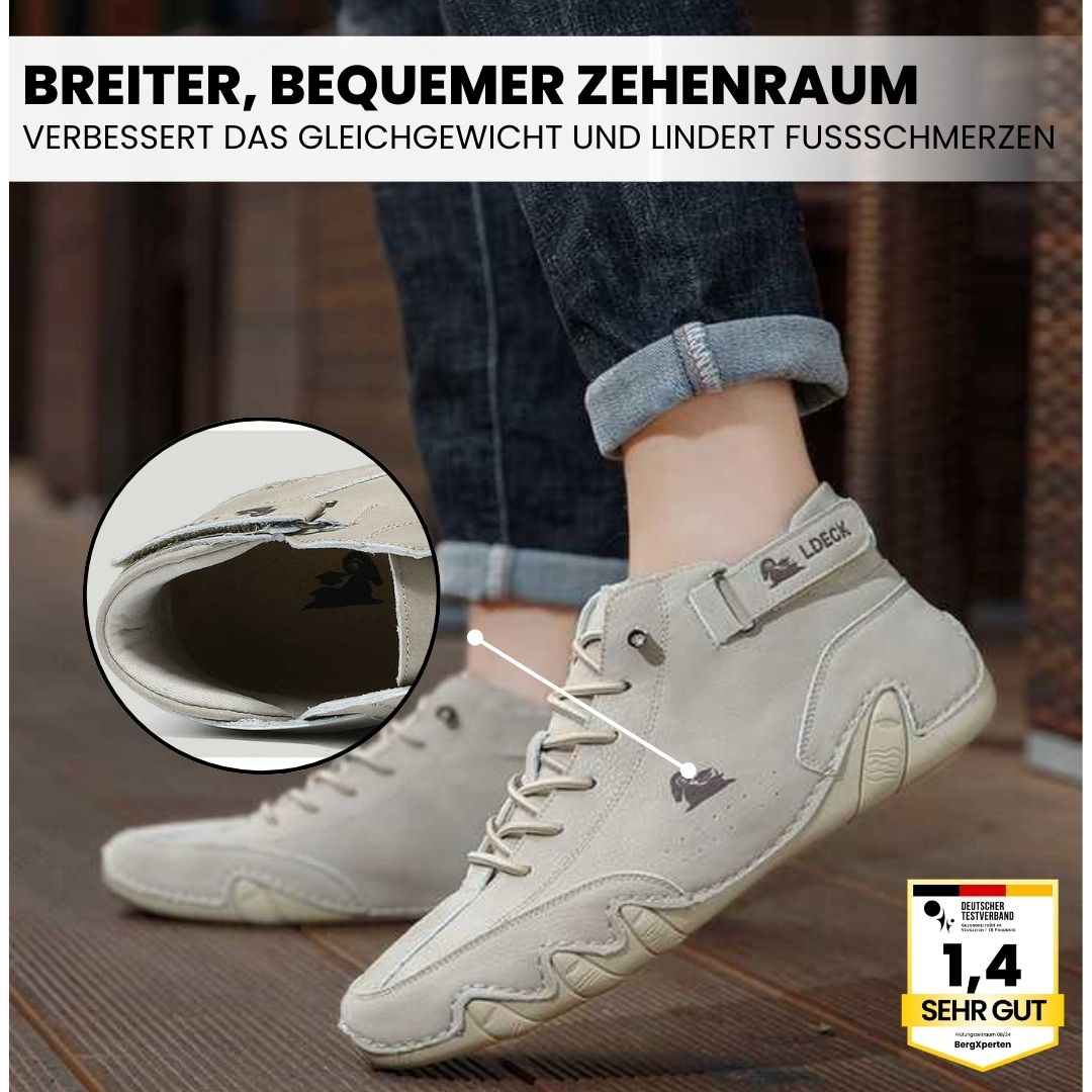 Alpaga - chaussure pieds nus en cuir ergonomique, imperméable et antidouleur
