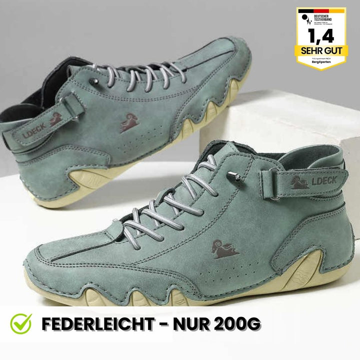 Alpaga - chaussure pieds nus en cuir ergonomique, imperméable et antidouleur