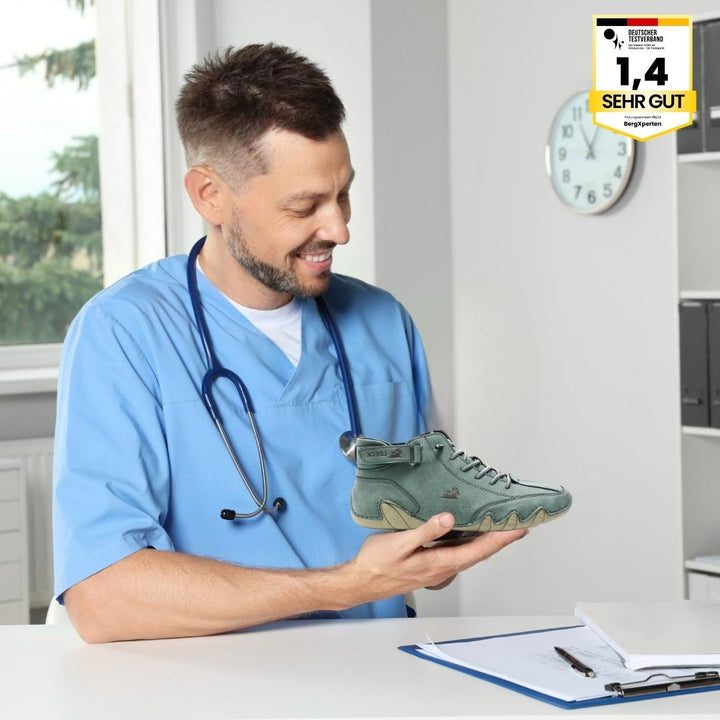 Alpaga - chaussure pieds nus en cuir ergonomique, imperméable et antidouleur