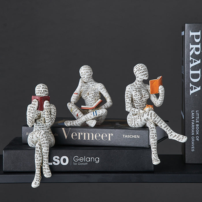 Alphabet Mumie Bücherregal Dekor