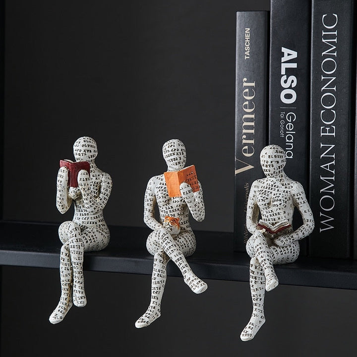 Alphabet Mumie Bücherregal Dekor