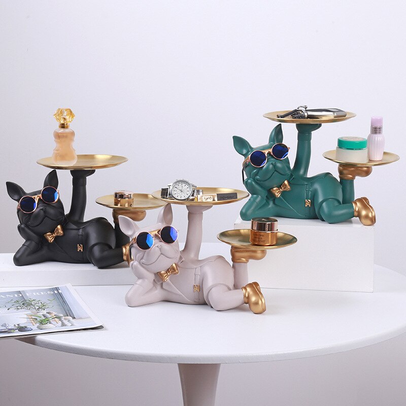 Französische Bulldoggen Tabletts