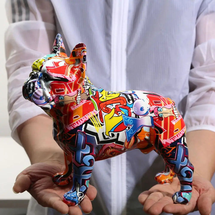 Graffiti Französische Bulldogge