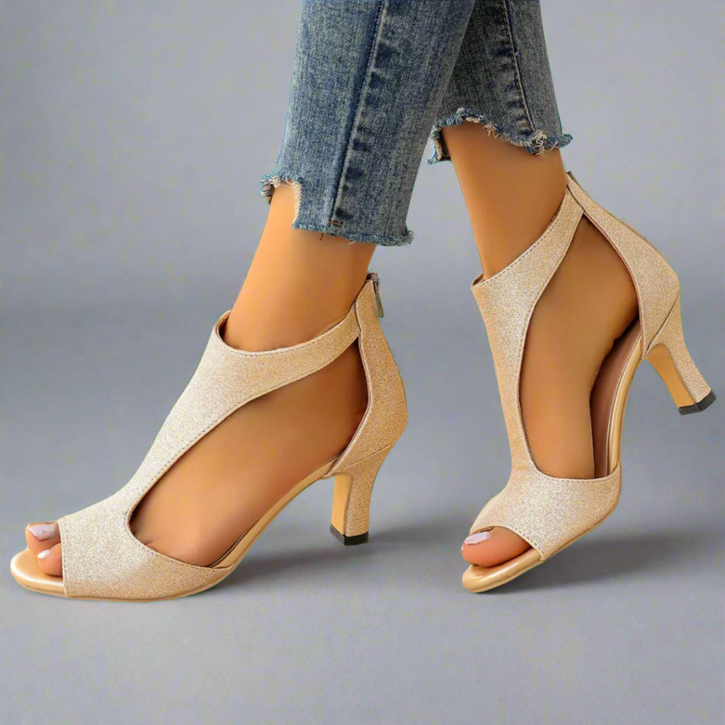 Heidrun | Sandales à talons élégantes et confortables