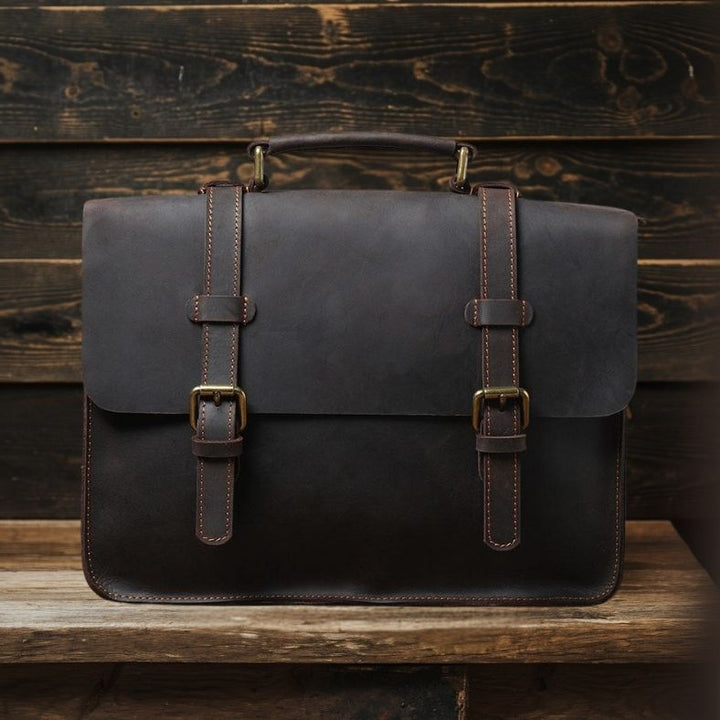 Leder-Kurier Tasche