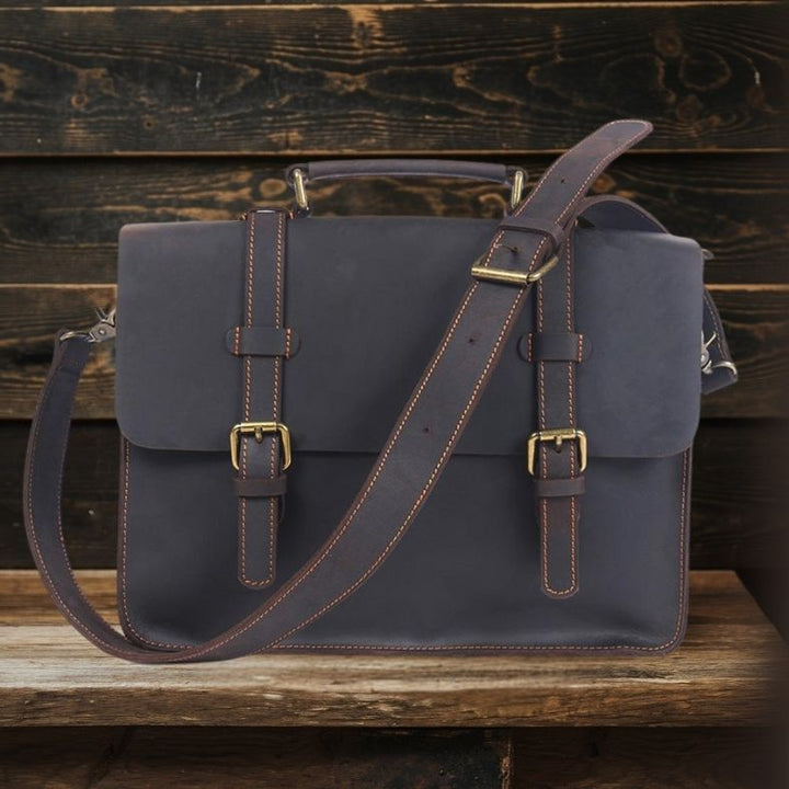 Leder-Kurier Tasche