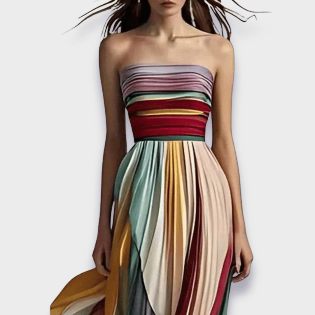 Gesine - robe à manches longues en tissu de haute qualité