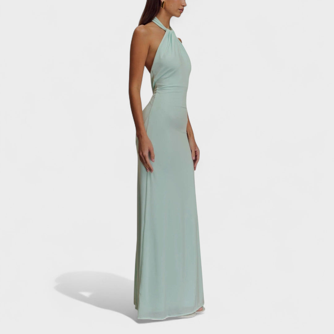 Riva | Elegantes Halter-Maxikleid