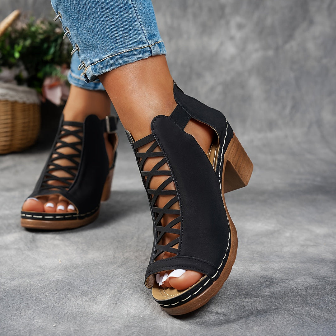 Nessa™ Gitter-Absatzsandalen