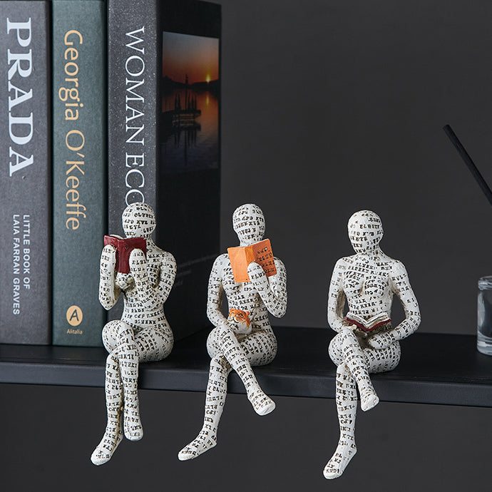 Alphabet Mumie Bücherregal Dekor