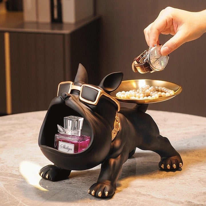 Großer Mund Französische Bulldogge Dekor