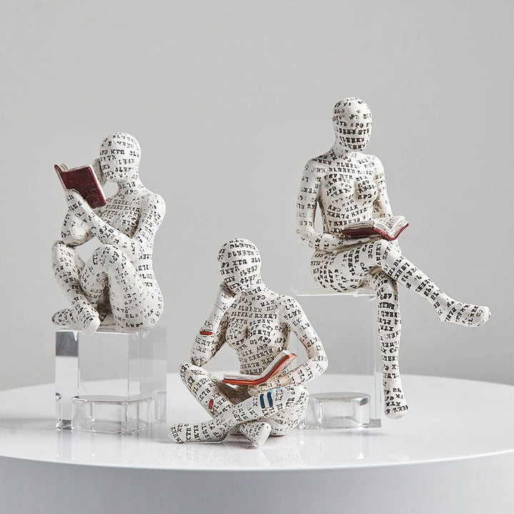Alphabet Mumie Bücherregal Dekor