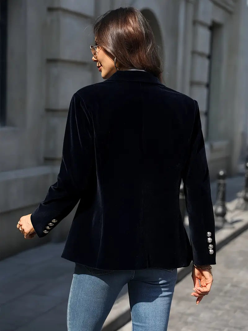 JULISSE | BLAZER ÉLÉGANT EN VELOURS 