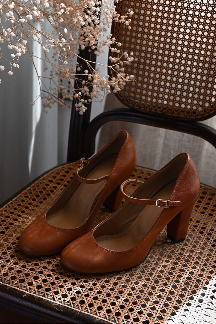Bravina | Tägliche Sandalen mit kleinem Absatz