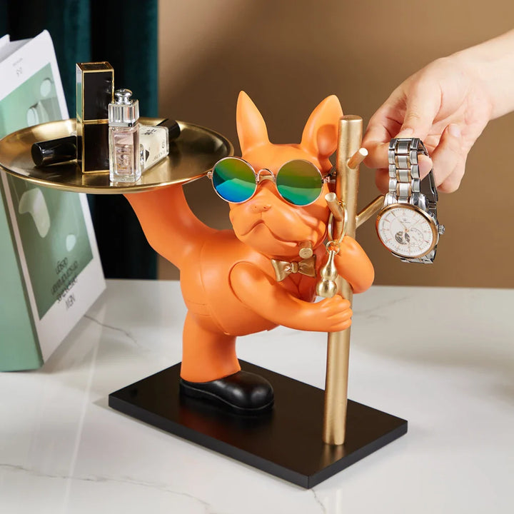 Plateau d'équilibrage pour bouledogue français