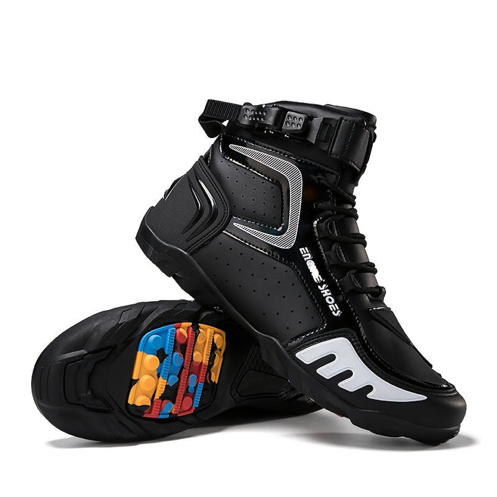Bottes de moto haut de gamme pour hommes
