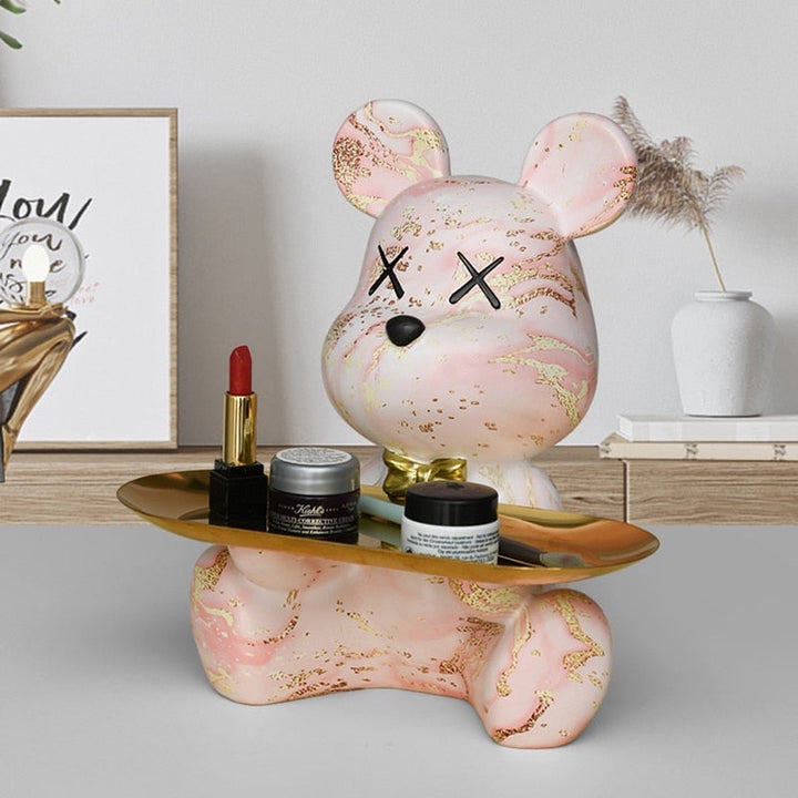 Graffiti Teddy Bear Tablett