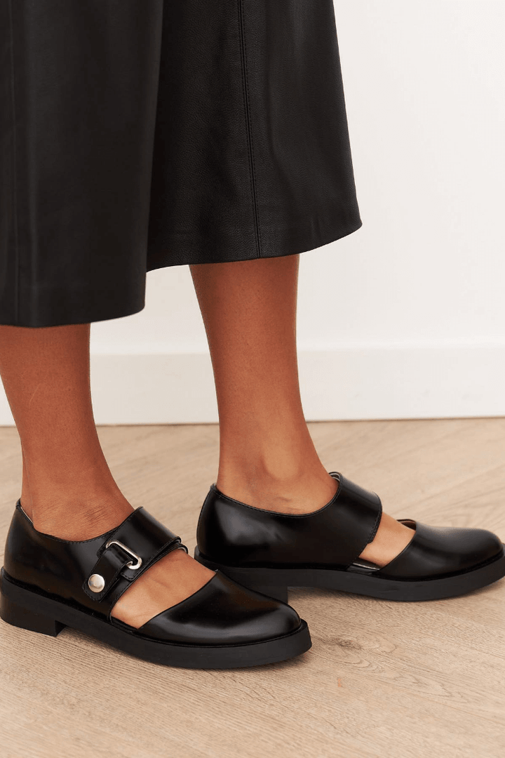 Schicke Mary Jane Schnallenschuhe