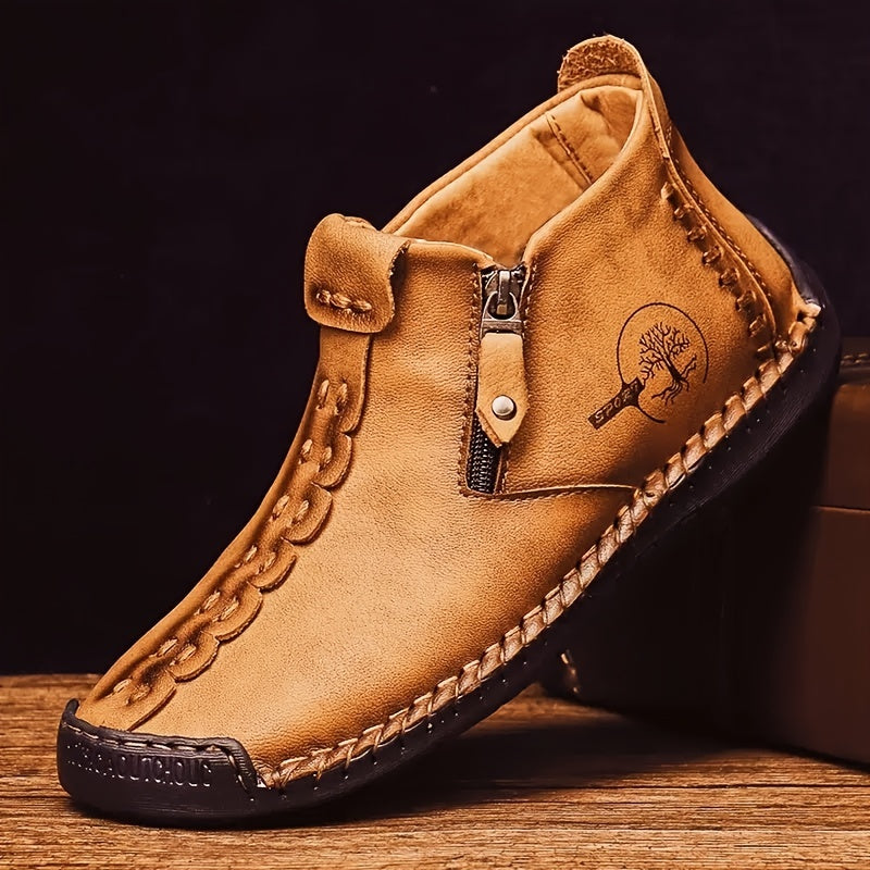 Grau| Vintage Stiefel