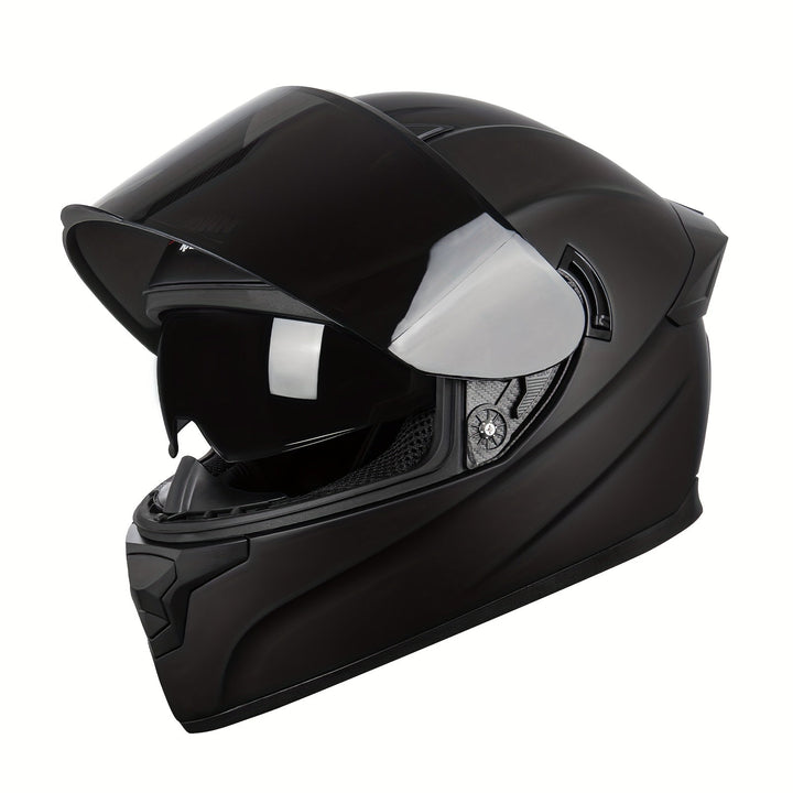 Casque de moto F-700 - Noir mat