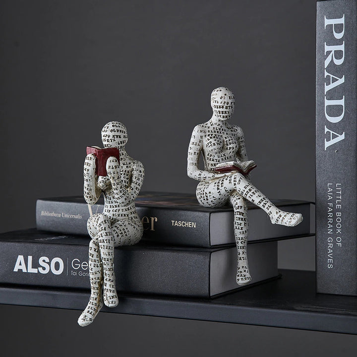 Alphabet Mumie Bücherregal Dekor