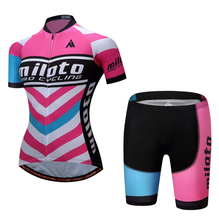 Tenue de cyclisme pour femme AKTIVABENTEUER™ MILOTO CYCLING | Confortable, respirante et performante 
