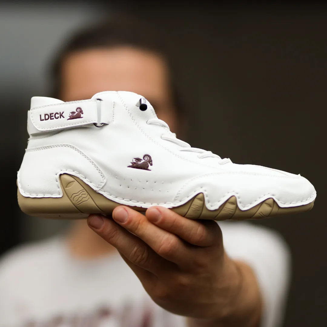 Alpaga - chaussure pieds nus en cuir ergonomique, imperméable et antidouleur