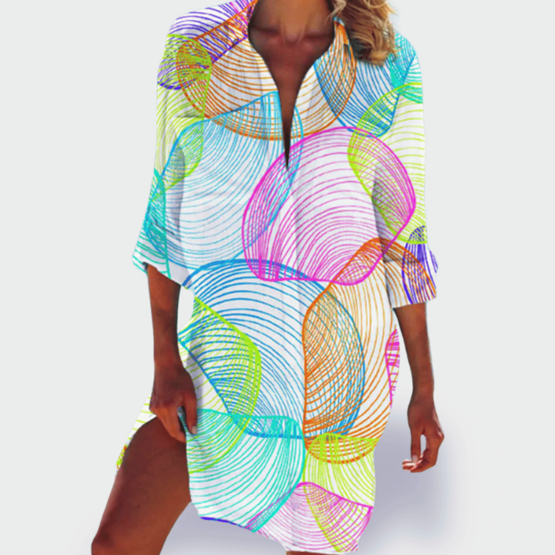 Brigitte | Bunte und Leichte Sommerkleid