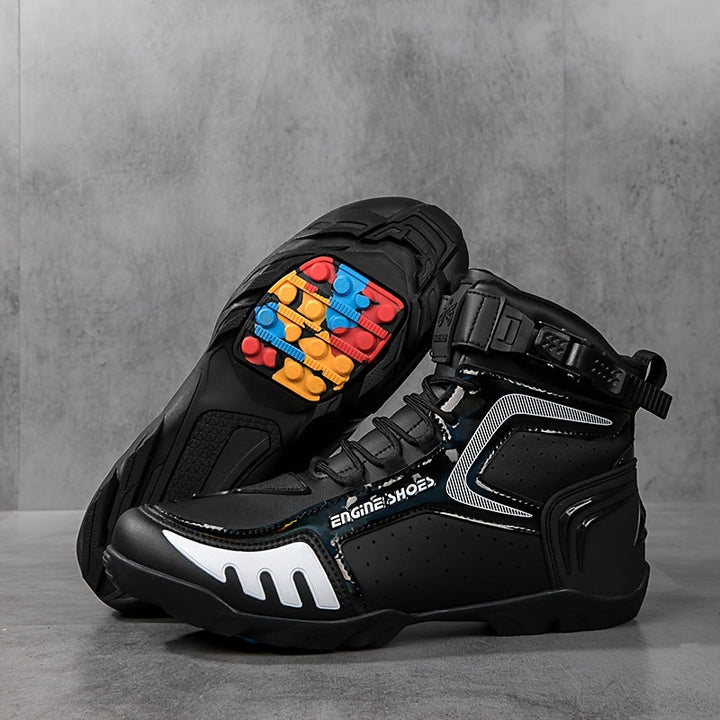 Bottes de moto haut de gamme pour hommes