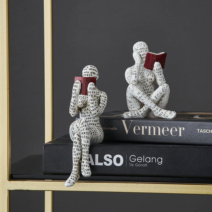 Alphabet Mumie Bücherregal Dekor