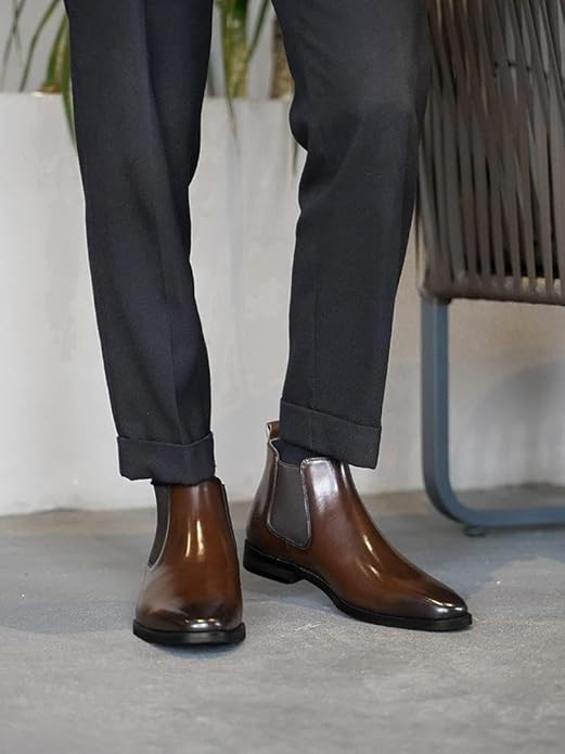 Luca | Bottines Chelsea en cuir