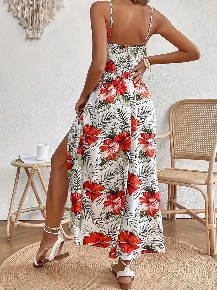Ingrid | Robe d'été à imprimé floral