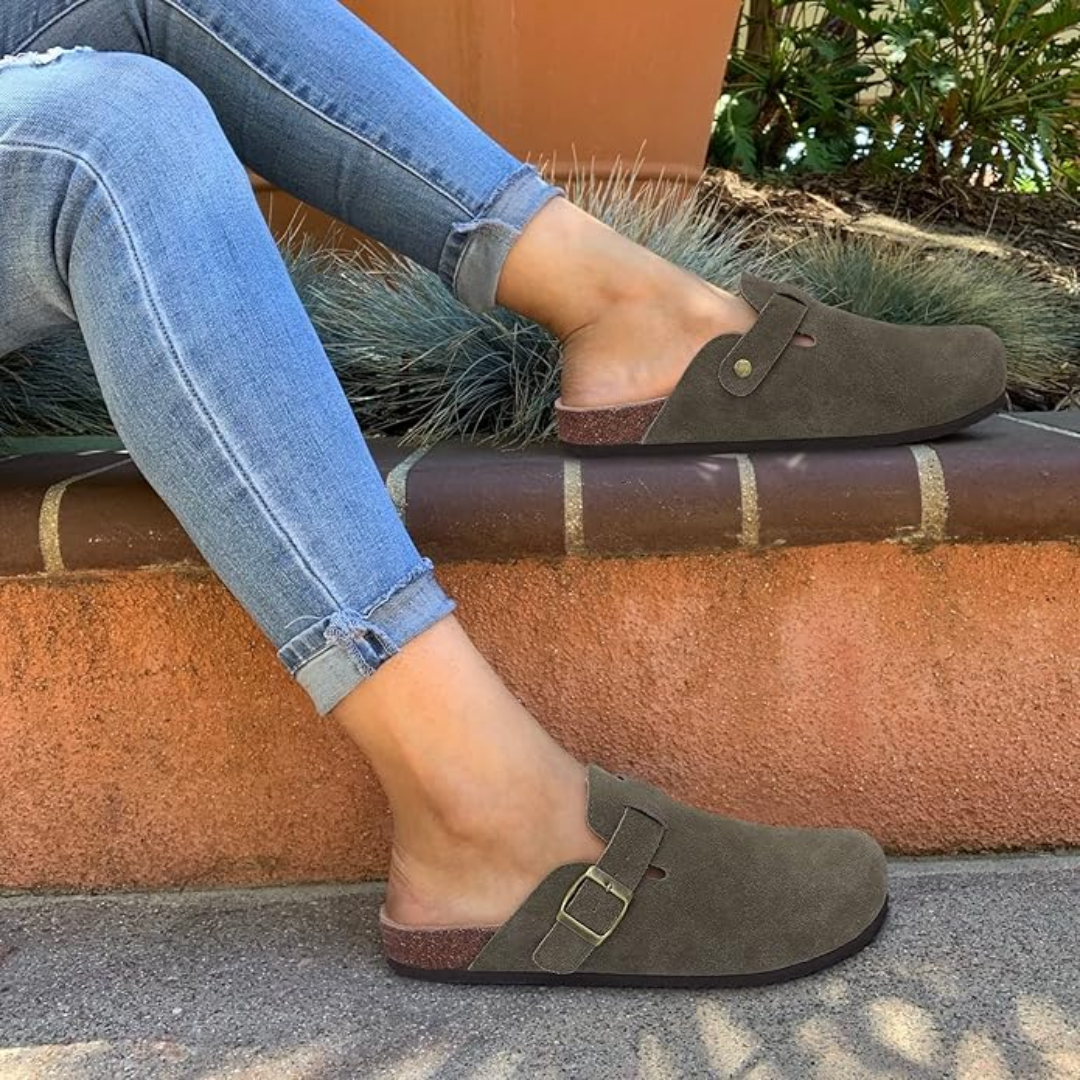 Damen| Kork Clogs