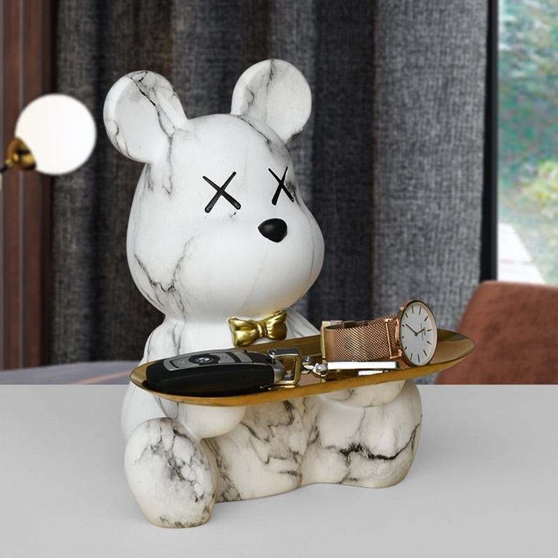 Graffiti Teddy Bear Tablett