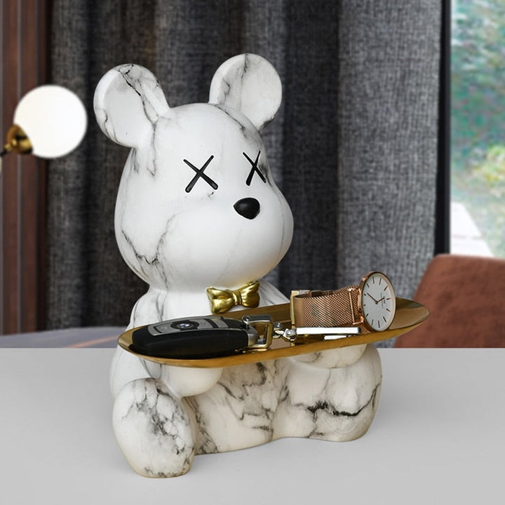 Graffiti Teddy Bear Tablett