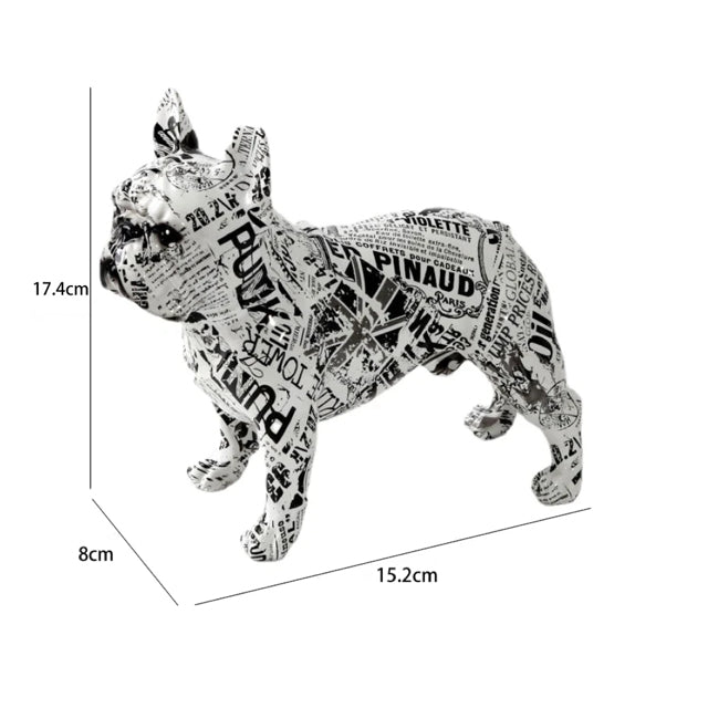 Graffiti Französische Bulldogge