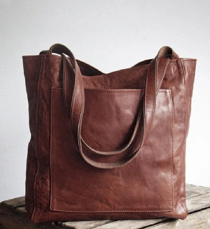 Elysia - Sac fourre-tout classique en cuir
