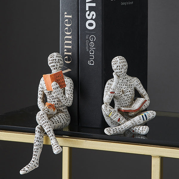 Alphabet Mumie Bücherregal Dekor
