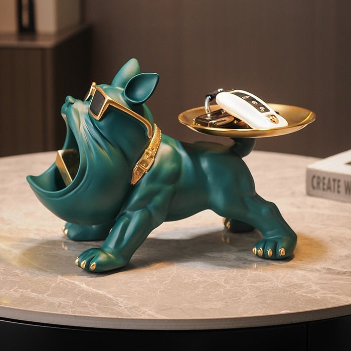 Großer Mund Französische Bulldogge Dekor