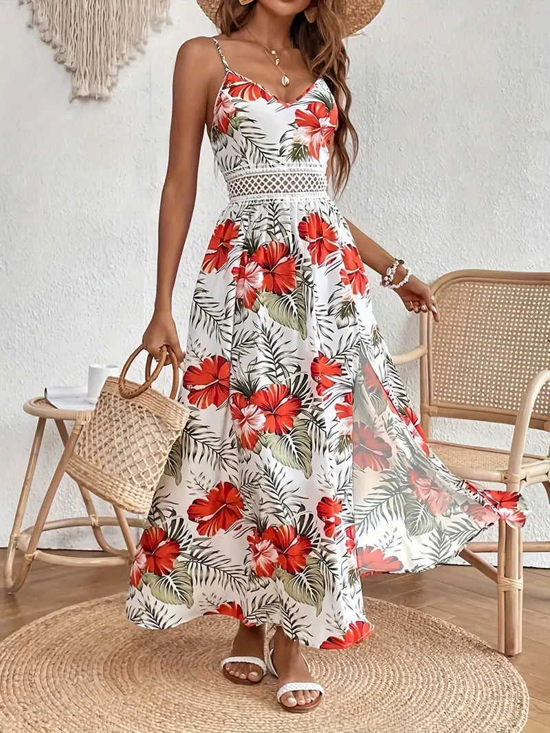 Ingrid | Robe d'été à imprimé floral