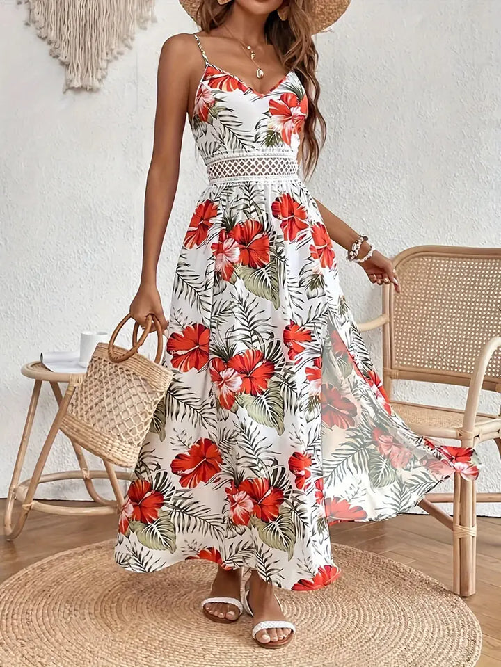 Ingrid | Robe d'été à imprimé floral