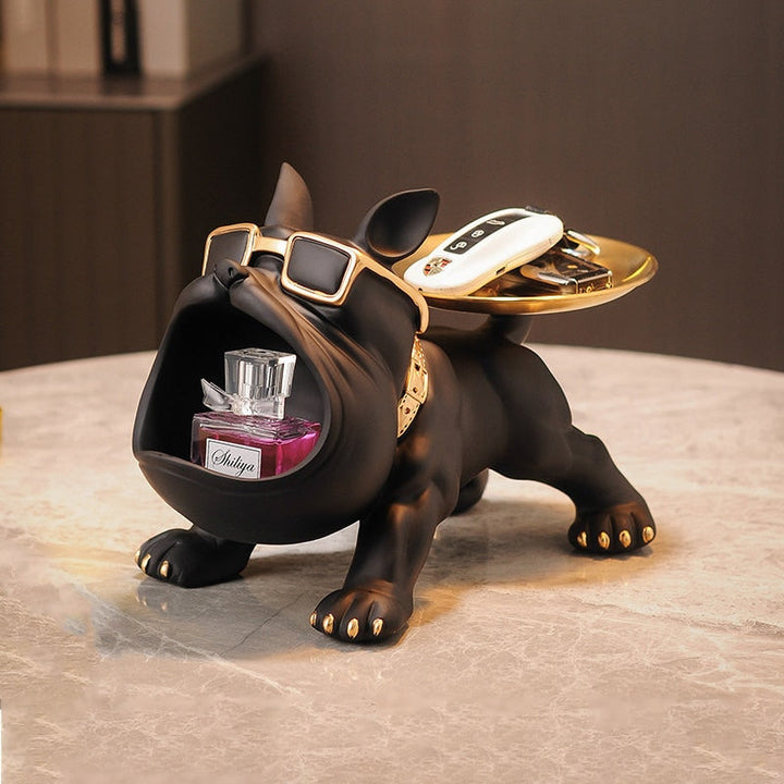 Großer Mund Französische Bulldogge Dekor