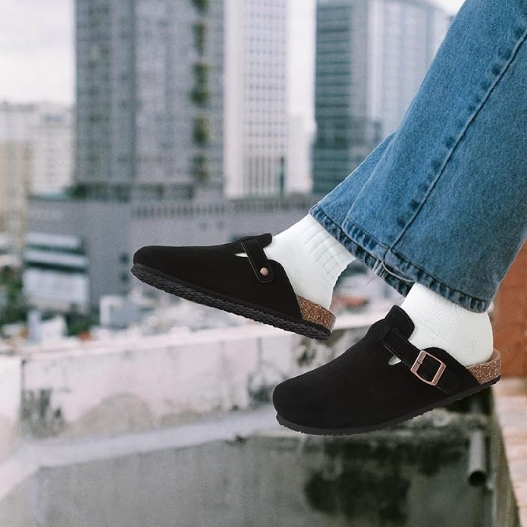 Damen| Kork Clogs
